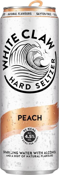 Actual product image White Claw Peach (12 x 33 cl)