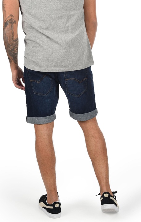 Immagine prodotto Indicode Hallow Pantaloncini Di Jeans Shorts Bermuda Da Uomo elasticizzato Regular- Fit (XL)