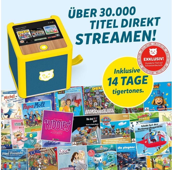 Image du produit Tigermedia tigerbox TOUCH PLUS (Royal Sun) - Swiss-Edition (Suisse-allemand)