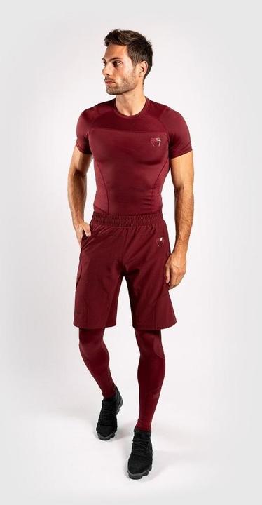 Actual product image Venum G-Fit Rashguard - Short Sleeves - Bordeaux (S)