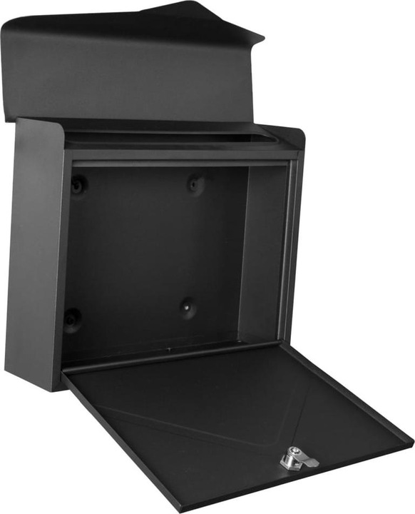 Produktbild Velleman Briefkasten - Verona - Schwarz Matt
