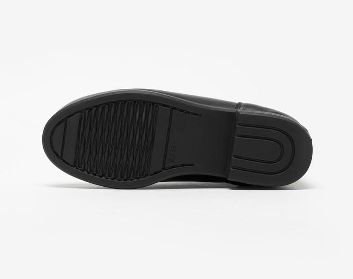 Actual product image Caperlan Reitstiefeletten 500 synthetisch Kinder schwarz (34)