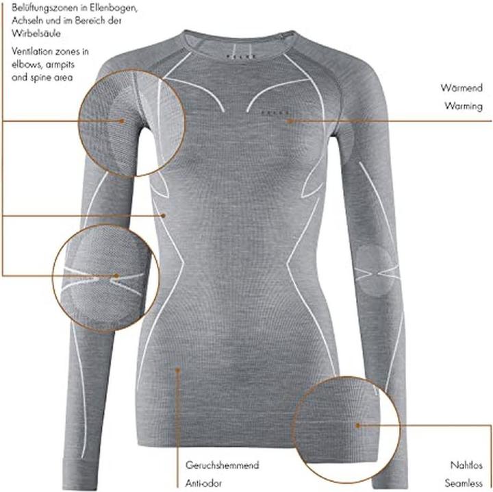 Produktbild Falke WT Longsleeved Shirt Regular w (S)