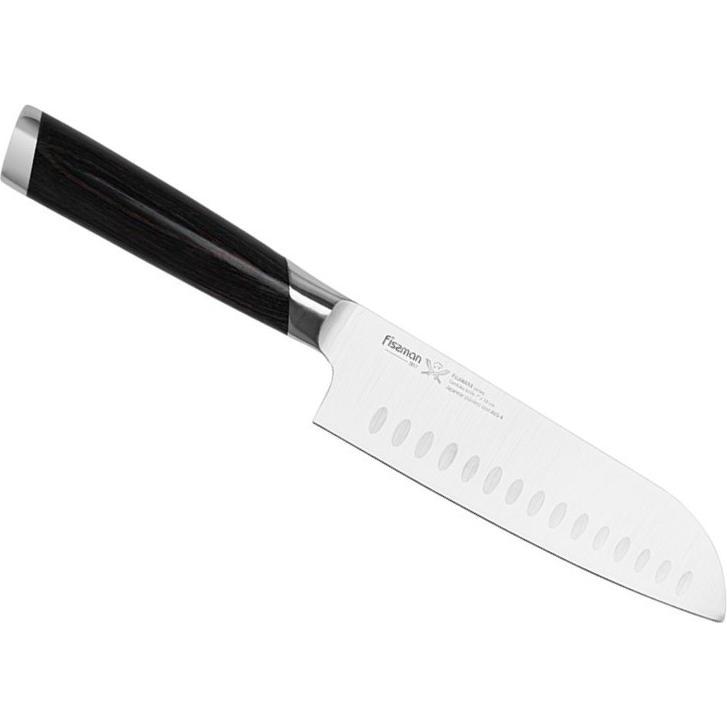 No Name Santoku Kulle Messer 18 cm Fissman Fujiwara 2817, Küchenmesser