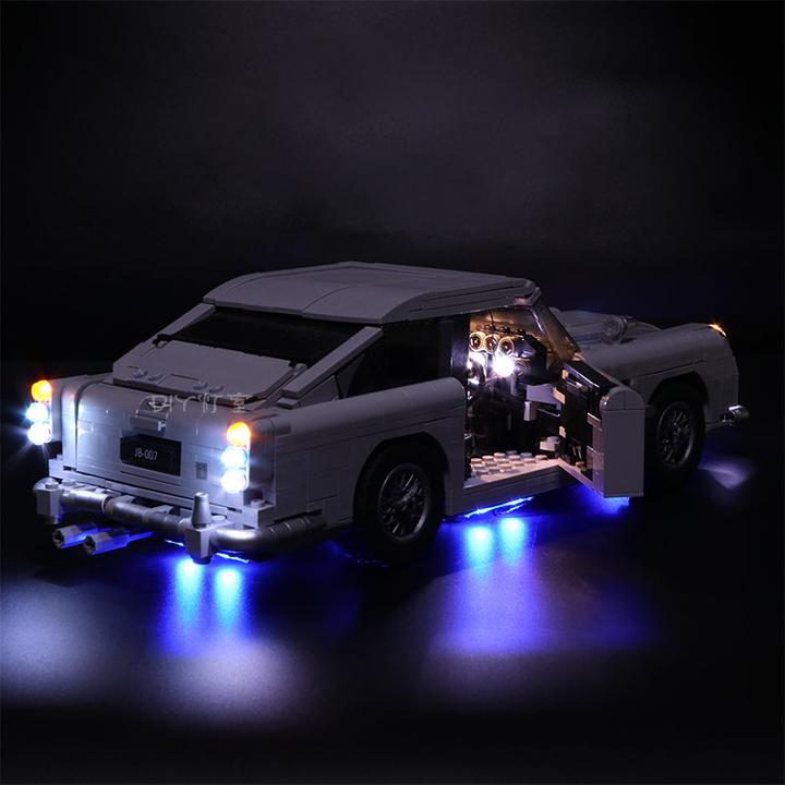 Image du produit BrickBling Kit d'éclairage LED pour LEGO James Bond Aston Martin DB5 (10262)