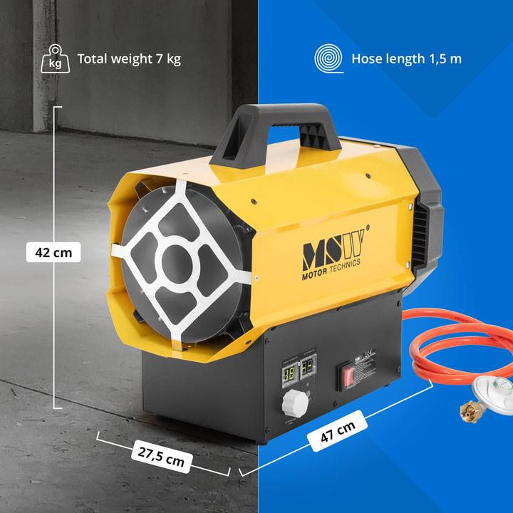 Image du produit MSW Canon à air chaud - 40 kW - 310 m²
