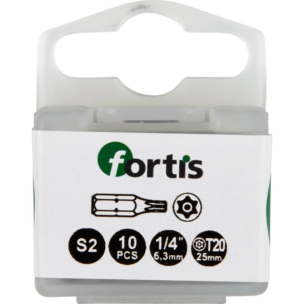 Magni, Bits, FORTIS Bit 1/4' DIN3126 C6,3 TX20x 25mm m.Bohr. 10Stk. (DIN3126 E6,3)
