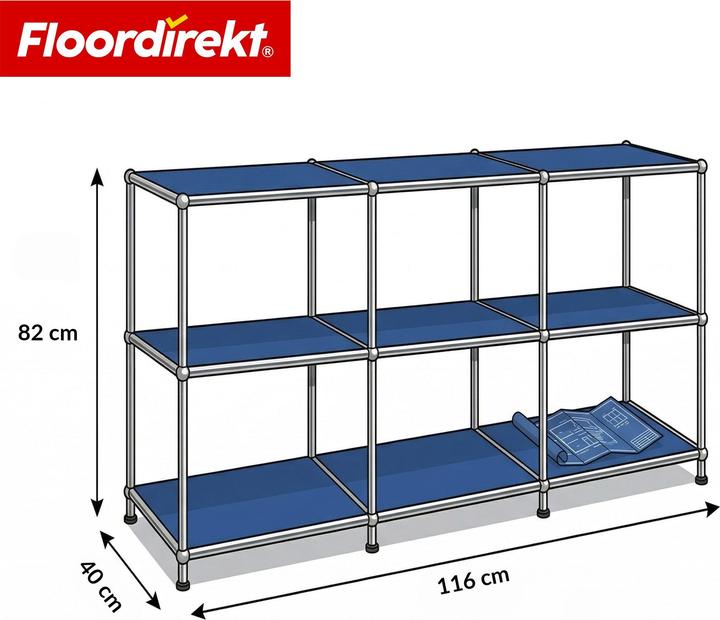 Produktbild Floordirekt Concept Epure MK-018 (116 x 40 x 82 cm)