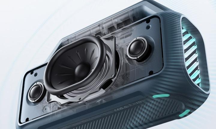 Immagine prodotto soundcore Głośnik Boom 2 Niebieski (24 h, Batteria ricaricabile)