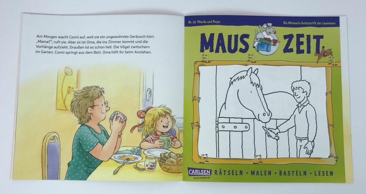 Produktbild LESEMAUS 69: Conni besucht Oma und Opa (Deutsch, Liane Schneider, 2018)