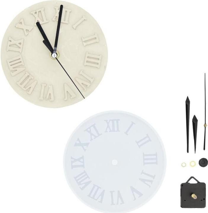 Jesmonite Giessform Uhr, Ø 15.5
