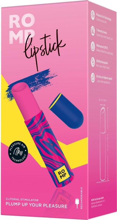 Actual product image Romp Lipstick clitoral vibrator (1 pc)
