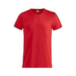 Local Media, Herren, Shirts, T-Shirt Clique Basic-T 029030, Baumwolle, Rot, Grösse L, Rot, (L)