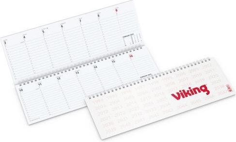 Produktbild Viking Tischkalender 6247 2025 1 Woche/1 Seite Papier Weiss DE