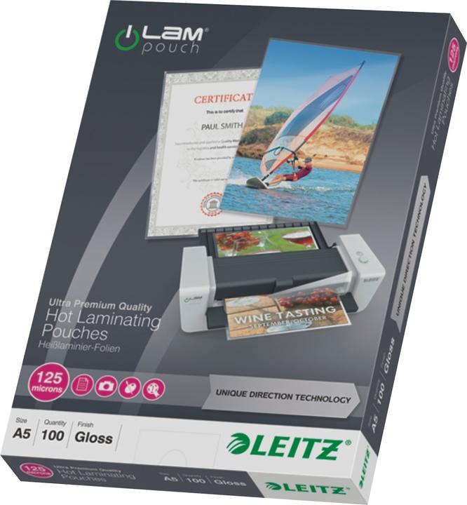 Actual product image Leitz Laminating foil (A5, 100 Piece, 125 µm)