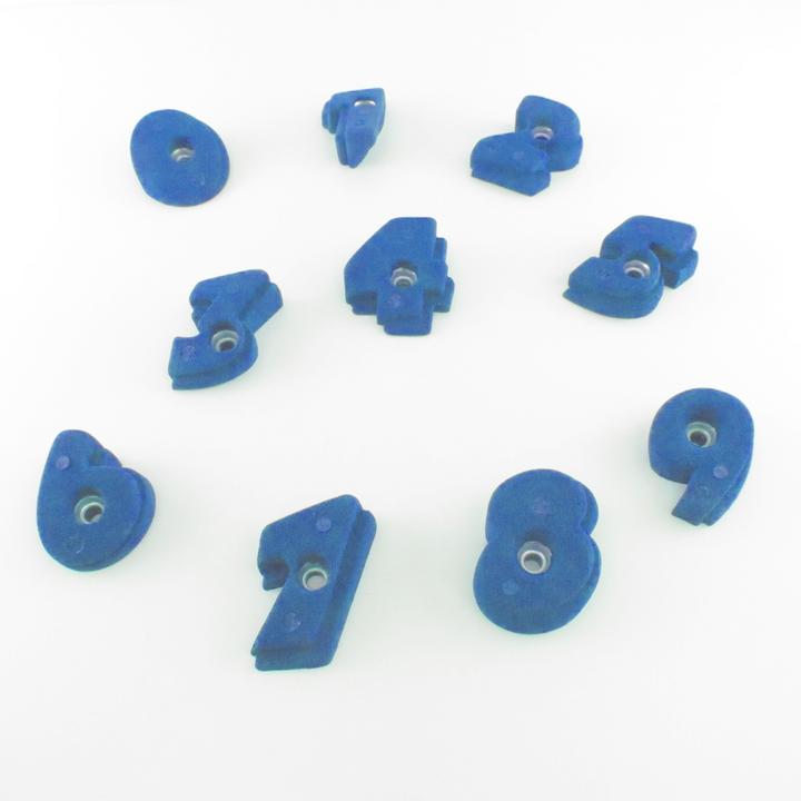Entre Prises Klettergriffe Numbers (Blau)
