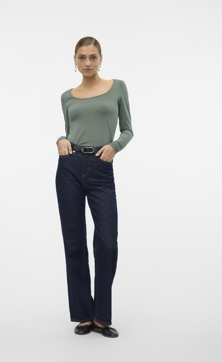 Produktbild Vero Moda Vmlulu Ls U-Neck Top Jrs Ga Noos (L)