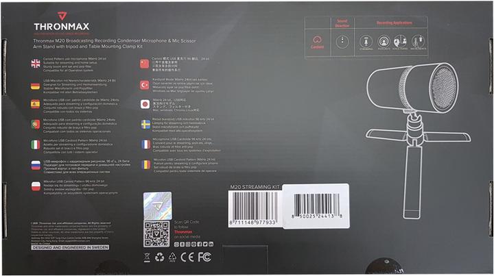 Actual product image Thronmax M20 Streaming Kit