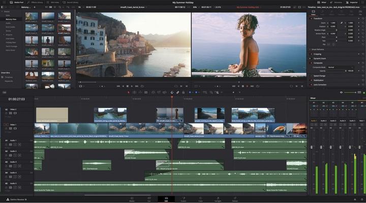 Image du produit Blackmagic DaVinci Resolve Speed Editor (ING. Int., Filaire)