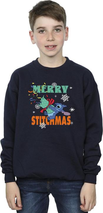 Produktbild Lilo & Stitch Merry Stitchmas Sweatshirt Jungen (128)