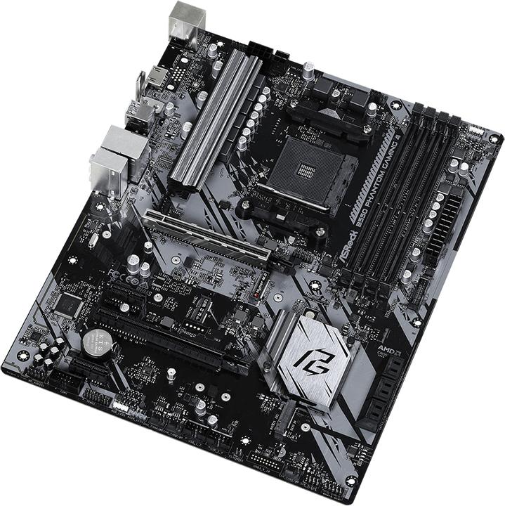 Productafbeelding AsRock B550 Phantom Gaming 4 (AM4, AMD B550, ATX)