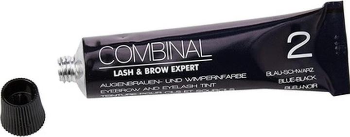 Actual product image Combinal eyebrow and eyelash tint blue-black 15 ml (Blue/Black)