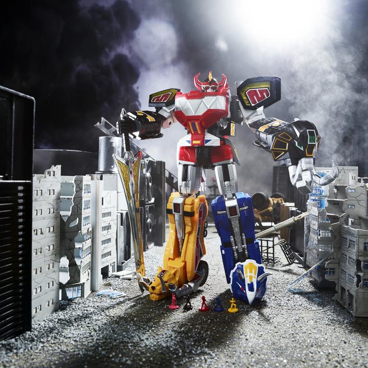 Image du produit Power Rangers Lightning Collection - Zord Ascension Project Mighty Morphin Dino Megazord