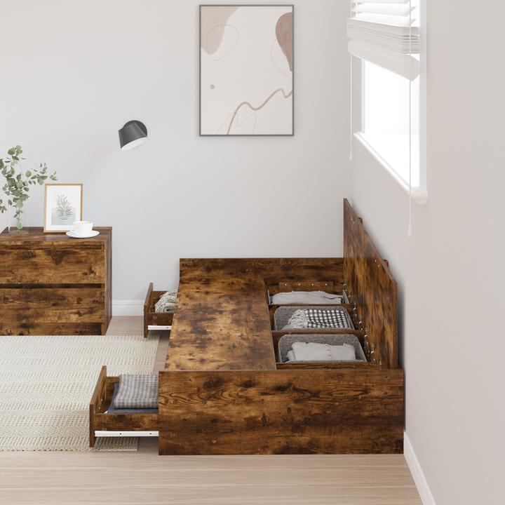 Actual product image vidaXL Plattformbett (75 x 190 cm)