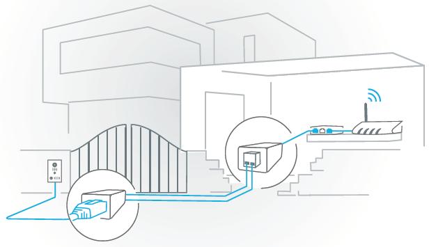 Productafbeelding Doorbird 2-Drath Ethernet POE Converter