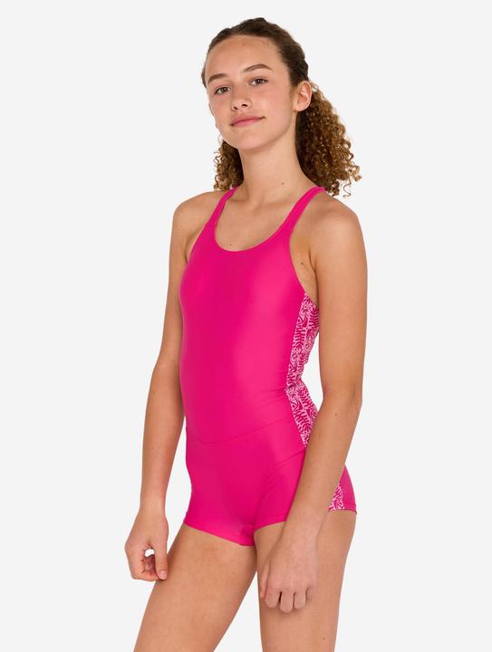Actual product image Nabaiji Badeanzug Shorty Mädchen - 100 Vega Ataa pink (140)