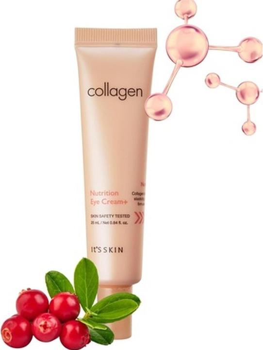 Skin Gin ITSSKIN Collagen Nutrition Augencreme (Augenpflege Crème, 25 ml, Tag)