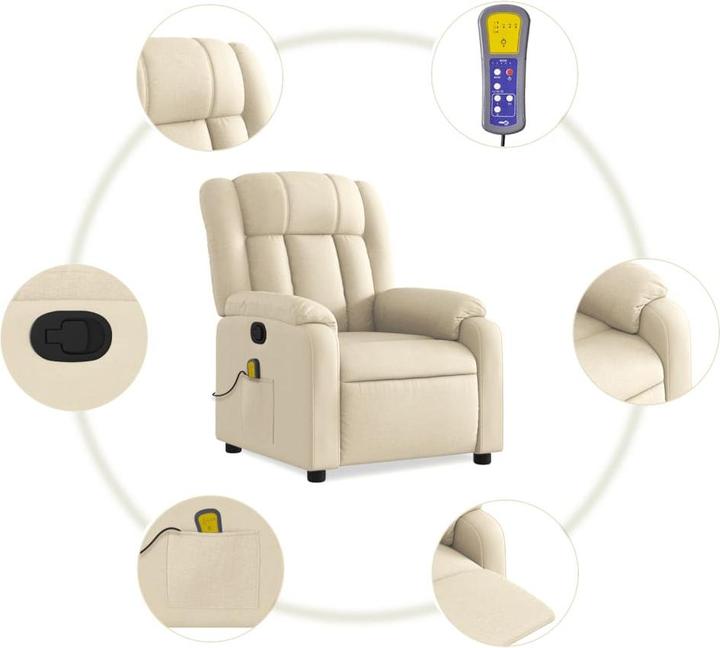 Actual product image vidaXL Massage-Relaxsessel