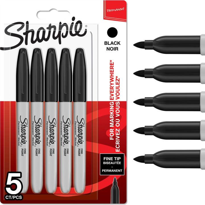 Produktbild Sharpie Marker Rundspitze F (5x)