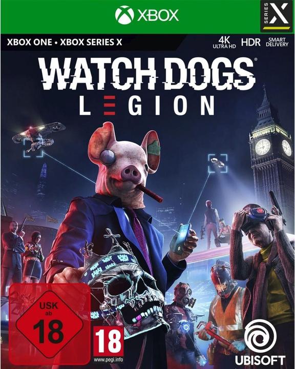 Ubisoft Watch Dogs Legion (Xbox Series X, Xbox One X, DE)