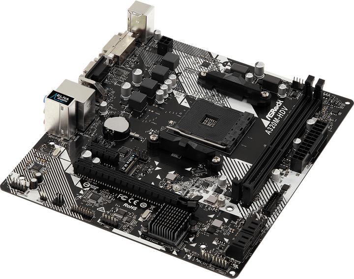 Immagine prodotto AsRock A320M-HDV R4.0 (AM4, AMD A320, mATX)