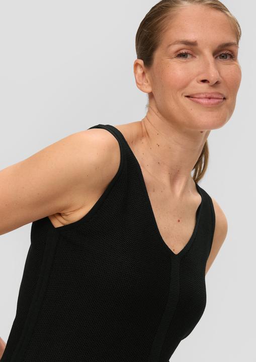 Produktbild s.Oliver Strickpullunder Stricktop mit Lochstruktur (42)