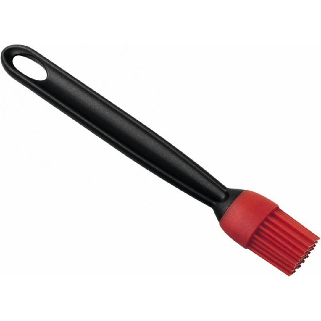 6x Kuhn Rikon Pinsel, Backutensilien, Rot, Schwarz