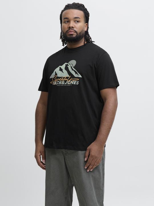 Actual product image Jack & Jones Plus Size Gedruckt T-shirt T-shirt (6XL)
