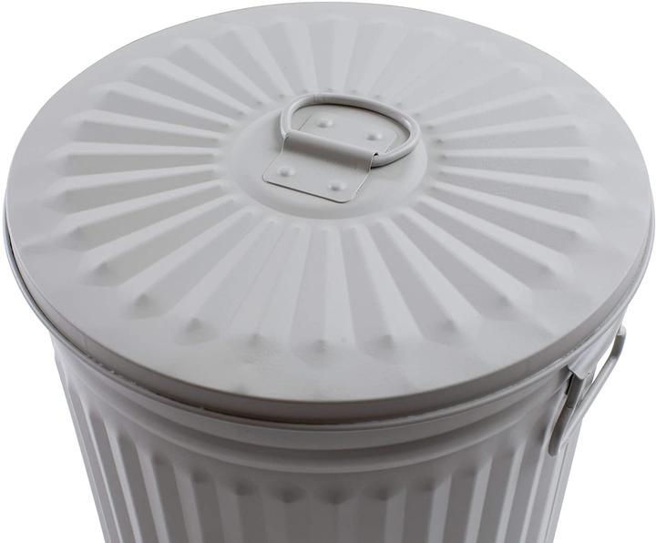 Produktbild Jinfa Retrodesign Mülleimer mit Deckel (2 x 18L + 50 Beutel) (18 l)