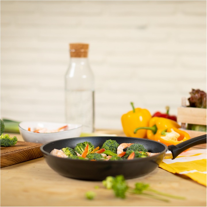 Image du produit Kuhn Rikon Facile (28 cm, Poêle à frire, Fonte d'aluminium)