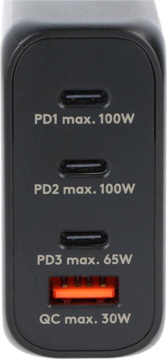 Image du produit Goobay Chargeur rapide multiport USB-C™ PD (100 W) noir, noir - 3x ports USB-C™ (Power Deliver (100 W, 4 ports)
