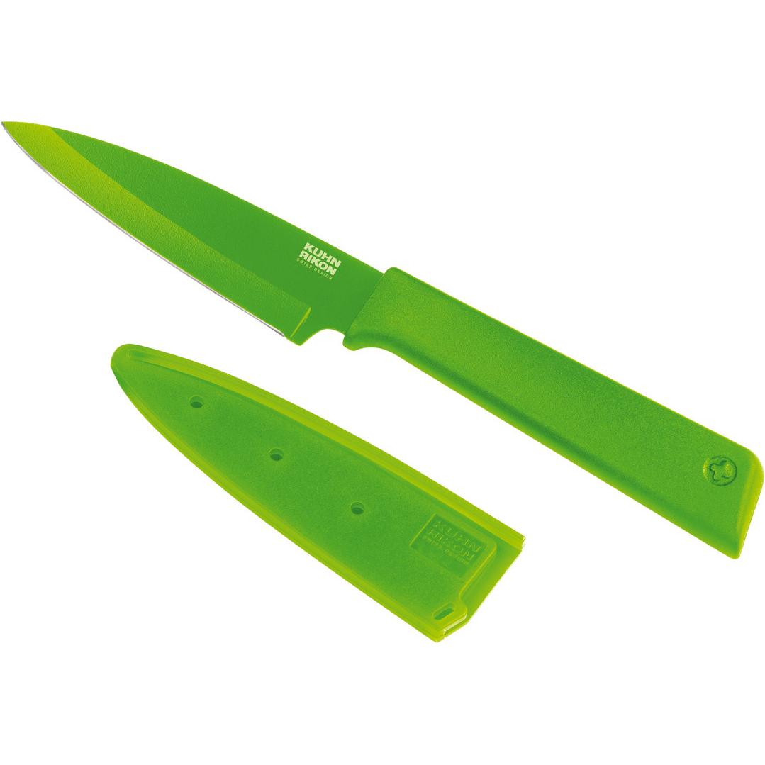 6x Kuhn Rikon Colori+, Küchenmesser, Grün