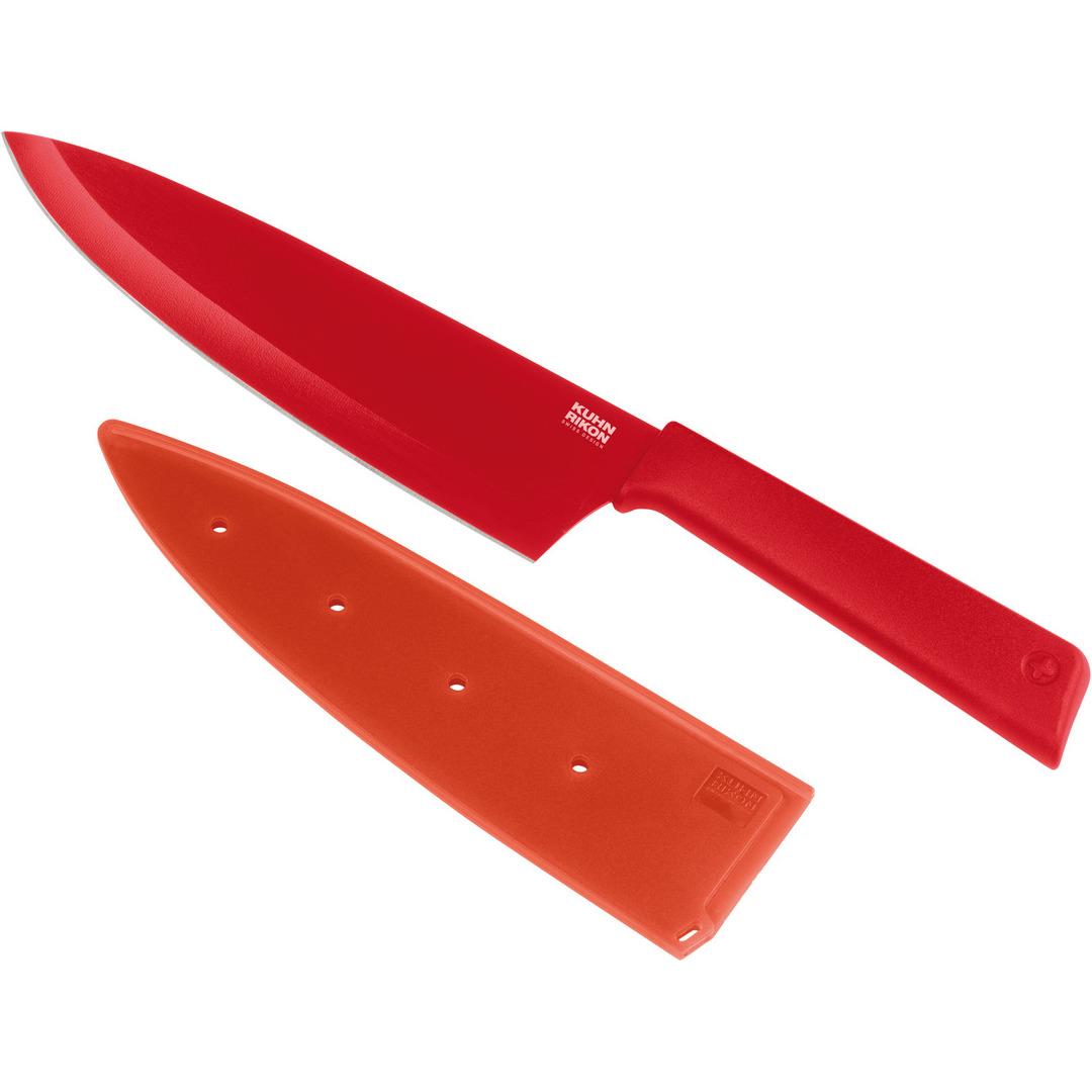 Thumbnail - 6x Kuhn Rikon Colori+, Küchenmesser, Rot