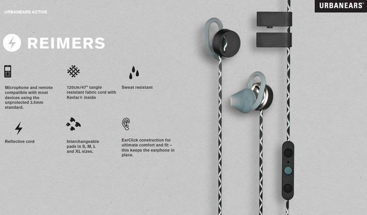 Actual product image Urbanears Reimers (iOS) (Cable)