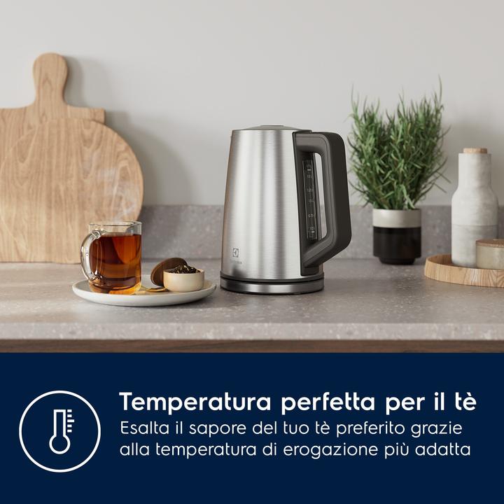 Actual product image Electrolux E5K1-6ST electric kettle Stainless steel (1.70 l)