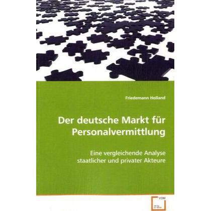 Der deutsche Markt für Personalvermittlung, Fachbücher