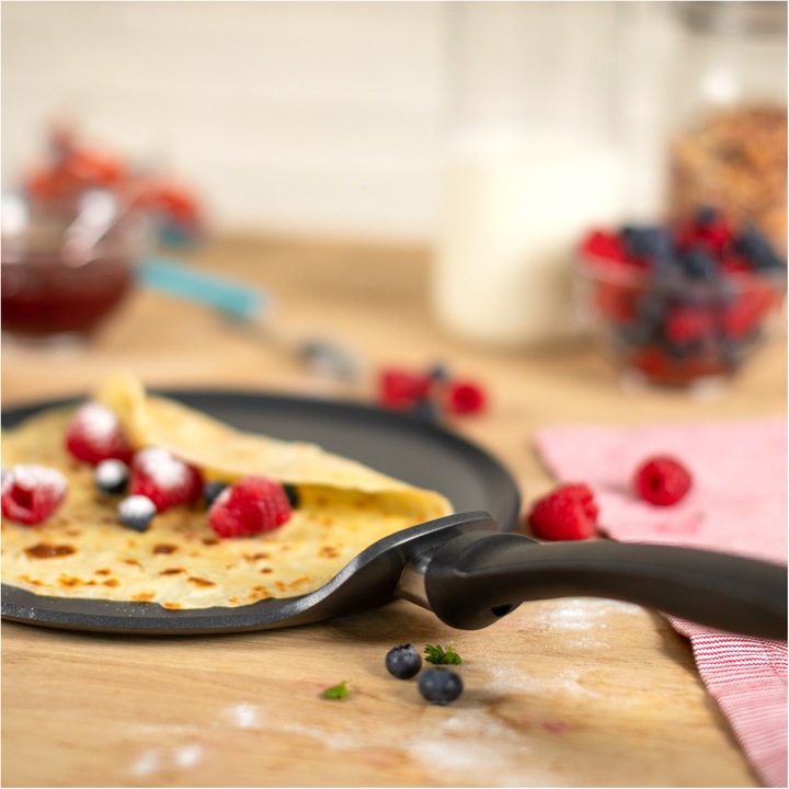 Immagine prodotto Kuhn Rikon Facile (25 cm, Padella di crêpe, Alluminio)