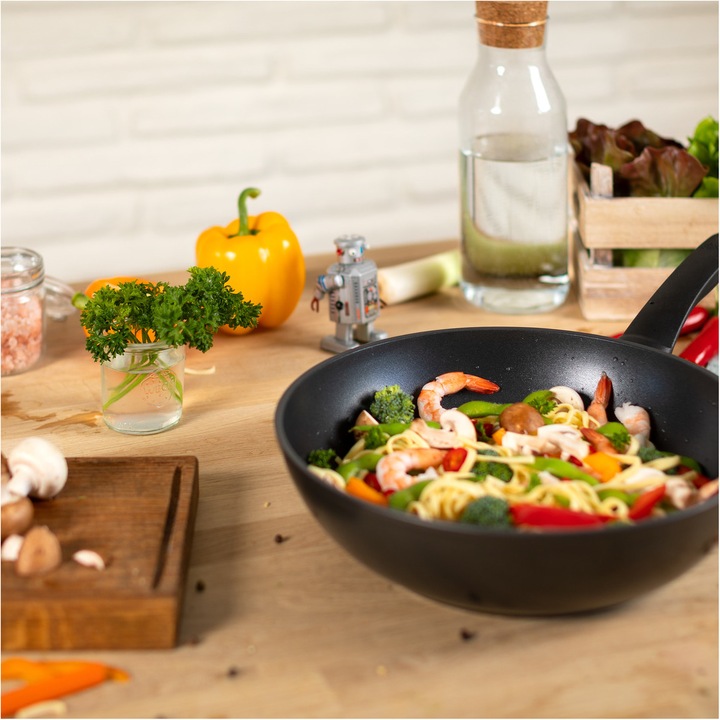 Image du produit Kuhn Rikon Wok facile (28 cm, Wok, Aluminium)