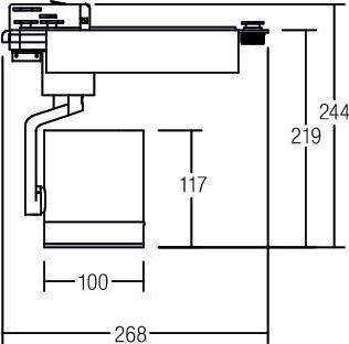 Image du produit Brumberg 88373183 Spots LED sur rail (2680 lm)