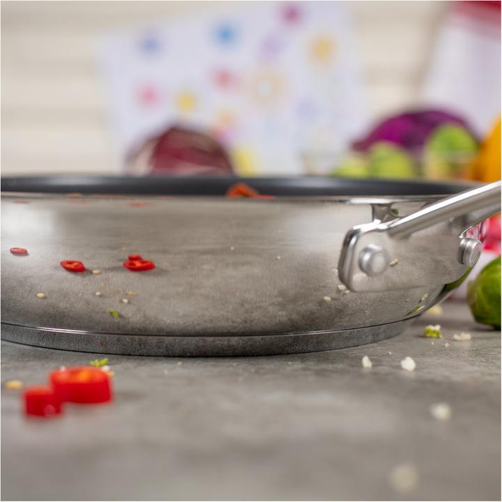 Actual product image Kuhn Rikon Allround (32 cm, Frying pan, Stainless steel)